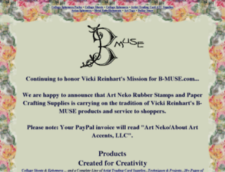 b-muse.com screenshot