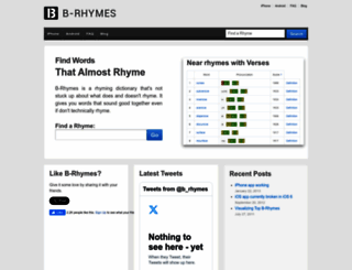 b-rhymes.com screenshot