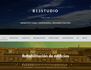 b13studio.es screenshot