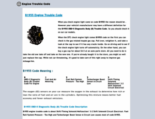 b1955.engine-trouble-code.com screenshot