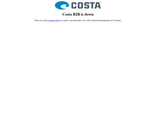 b2b.costadelmar.com screenshot