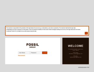 b2b.fossil.co.uk screenshot