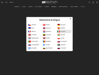 Access b2b.griffati.it. Ingrosso Abbigliamento Online Firmato - B2B GRIFFATI