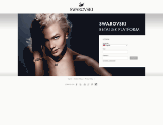 b2b.swarovski.com screenshot