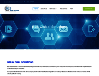 b2bglobalsolutions.com screenshot