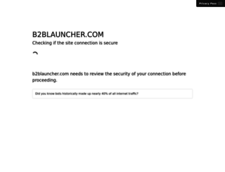b2blauncher.com screenshot