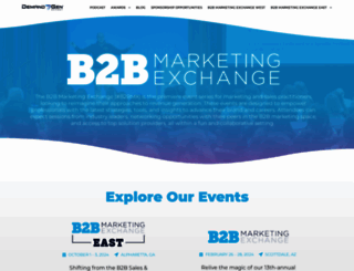 b2bmarketing.exchange screenshot