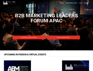 b2bmarketingleaders.com.au screenshot