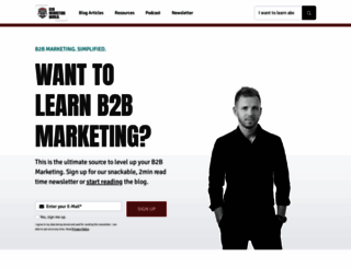 b2bmarketingworld.com screenshot