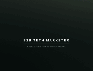 b2btechmarketer.com screenshot