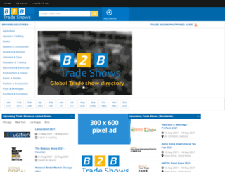 b2btradeshows.net screenshot