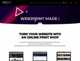 b2cprint.com screenshot