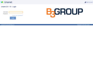 b3groupinc.unanet.biz screenshot