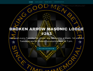 ba-mason.org screenshot