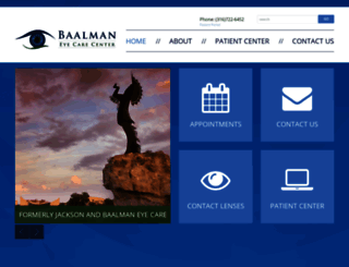 baalmaneyecarecenter.com screenshot