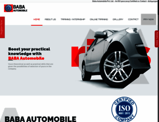 babaautomobile.com screenshot