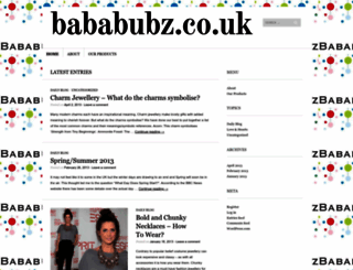 bababubz.wordpress.com screenshot