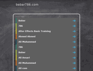 babar786.com screenshot