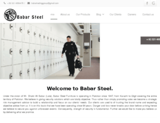 babarsteel.com screenshot