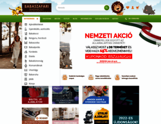 babaszafari.hu screenshot