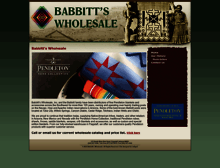 babbittswholesale.com screenshot