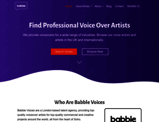 babblevoices.com screenshot