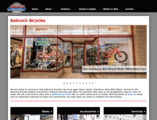 babcockbikes.com screenshot