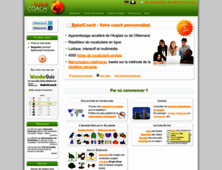 babelcoach.net screenshot