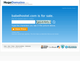 babelhostel.com screenshot