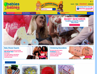 babiesbabies.co.uk screenshot