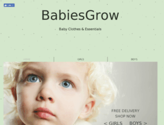 babiesgrow.co.uk screenshot