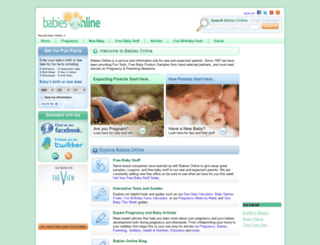 babiesonline.com screenshot