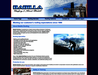 babillaroofing.com screenshot