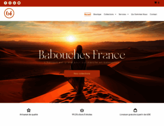 babouches-france.fr screenshot