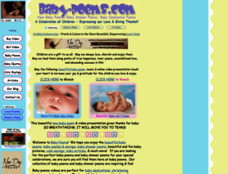 baby-poems.com screenshot