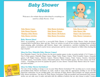 baby-shower-ideas.org.uk screenshot
