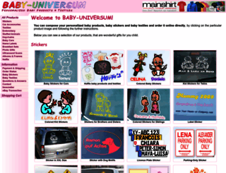 baby-universum.com screenshot