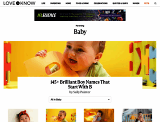 baby.lovetoknow.com screenshot