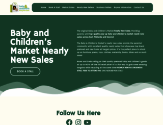 babyandchildrensmarket.co.uk screenshot