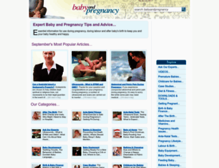 babyandpregnancy.co.uk screenshot