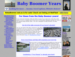 babyboomer.net.au screenshot