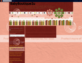 babyboutique2u.blogspot.com screenshot