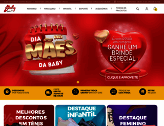 babycalcados.com.br screenshot