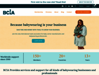 babycarrierindustryalliance.org screenshot