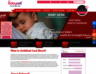 babycell.in screenshot