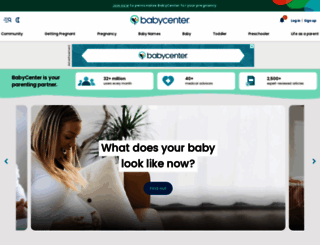 babycenter.com.au screenshot