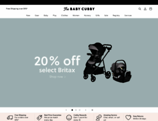 babycubby.com screenshot