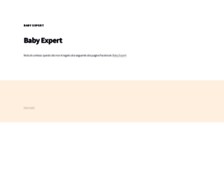 babyexpert.it screenshot