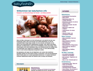 babyfashion.info screenshot