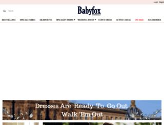 babyfoxdress.com screenshot